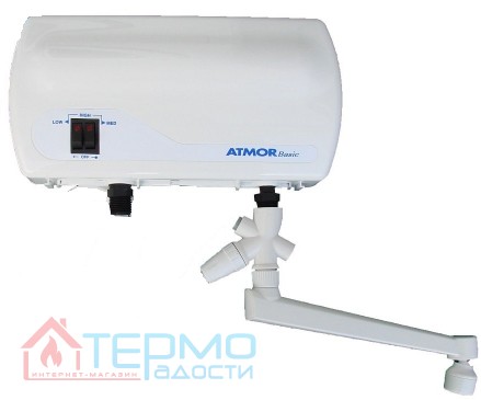 Проточный водонагреватель Atmor Basic 5 кВт (Кран) - магазин ...