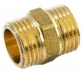 General Fittings Латунный редукционный нипель General Fittings 1 1/2"х1"