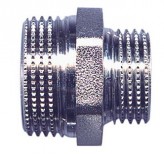 General Fittings Никелированный редукционный нипель General Fittings 1/2"х3/8"
