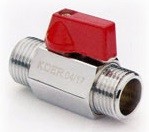 KOER Шаровый кран "мини" Koer 1/2" НН (ручка)