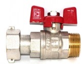 KOER Шаровый кран Koer 1/2" ВН с накидной гайкой