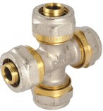 KOER Обжимная крестовина WaterPRO Master 20х20х20х20