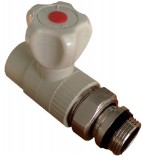 KOER ППР радиаторный кран прямой "антипротечка" Koer DN 25х3/4"