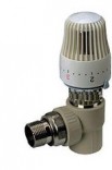 KOER ППР термостатический с термоголовкой кран угловой Koer DN 25х3/4"