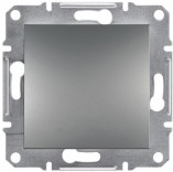 Schneider Electric Выключатель двухполюсный Schneider Asfora Plus алюминий (EPH0200161)