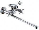 Haiba Смеситель для ванны Haiba HB Zeus Chr-140 Euro (буксы резина)