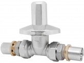 Icma Пресс-фитинг кран под штукат. Icma 1/2" ВРх16