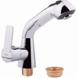 Potato Смеситель для кухни Potato P6033 вытяжной