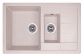GF Гранитная мойка GF (COL-06) 780x495/200 двойная