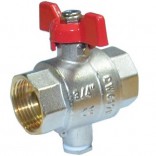 Gross Шаровый кран для термопары Gross DN20 3/4"