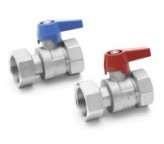 Rehau Комплект прямых шаровых кранов Rehau G1"