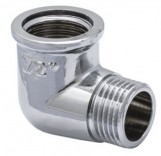 KOER Латунный угол Koer 3/4" НВ (KF.L08MF.CHR) хром