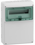 Schneider Electric Навесной электрощит Schneider Electric Kaedra 12 модулей с плоской панелью (13192)