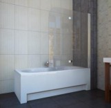 Koller Pool Шторка для ванны Koller Pool QP97(right) chrome grape 1150х1400