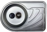 Haiba Мойка из нержавейки Haiba HB 67*44 decor (левая чаша)
