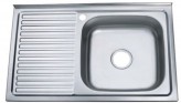 Zerix Накладная мойка из нержавейки Zerix Z8050R-04-160E satin