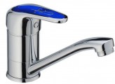 CRON Смеситель для кухни/умывальника CRON Magic 555-15 гайка Blue