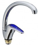 CRON Смеситель для кухни CRON Magic 777 гайка Blue