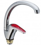CRON Смеситель для кухни CRON Magic 777 гайка Red