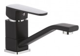 MIXXUS Смеситель для кухни/умывальника MIXXUS Missouri 555-15 гайка Black