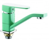 MIXXUS Змішувач для кухні/умивальника MIXXUS Missouri 555-15 гайка Green