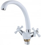 MIXXUS Смеситель для кухни MIXXUS Omega 273 гайка White