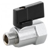Rastelli Кульовий кран Rastelli MINI 1/2" НВ (ручка) арт.81