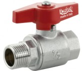 Шаровый кран Rastelli Goal 1" НВ (бабочка) арт.610