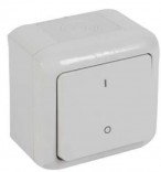 Legrand Выключатель двухполюсный IP44 Legrand Forix 782386 серый