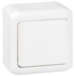 Legrand Выключатель 1-клавишный IP44 Legrand Forix 782364 белый