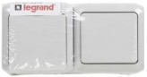 Legrand Выключатель + розетка (2К+3) IP44 Legrand Forix 782391 серый