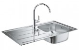 Grohe Набор мойка + смеситель Grohe EX Sink 31562SD0 (K200 + BauEdge 31367000)