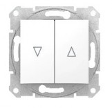 Schneider Electric Выключатель для жалюзи, механич.блок Schneider Sedna (SDN1300321) белый