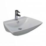 Раковина Ege Vitrifiye Finikia 60 cm Washbasin 69611 з отвором під змішувач