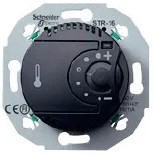 Schneider Electric Терморегулятор для пола Schneider Renova (WDE011625) черный