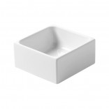 Azzurra Умывальник Azzurra Lavabi arredo GEO25B1 shiny white без донного клапана