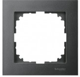 Merten Рамка для розетки 1-пост. M-PURE Schneider Merten (MTN4010-3614) антрацит