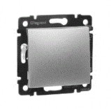 Legrand Выключатель 1-клавишный Legrand Valena 770101 алюминий