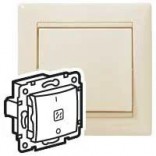 Legrand Выключатель двухполюсный с индикацией Legrand Valena 774349 слоновая кость