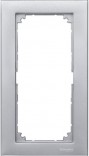 Merten Рамка для розетки 2-пост. (без перег.) M-PLAN Schneider Merten (MTN488860) алюминий