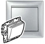 Legrand Выключатель для гостиничных номеров с выдержкой времени Legrand Valena 770235 алюминий
