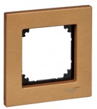 Merten Рамка для розетки 1-пост. M-ELEGANCE Schneider Merten (MTN4051-3470) бук