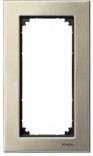 Merten Рамка для розетки 2-пост. (без перег.) M-ELEGANCE Schneider Merten (MTN403805) титан