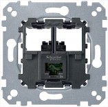 Merten Механизм компьютерной розетки RJ45 CAT5 UTP Schneider Merten (MTN4575-0001)