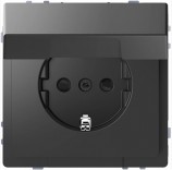 Merten Розетка D-LIFE (с заземлением) крышка Schneider Merten (MTN2310-6034) антрацит