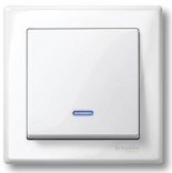 Merten Клавіша (підсвічування) SYSTEM M Schneider Merten (MTN436019) полярний білий