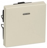 Merten Клавиша (подсветка) SYSTEM M Schneider Merten (MTN436044) бежевый