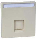 Merten Панель компьютерной розетки RJ45 D-Life Schneider Merten (MTN466444) бежевый