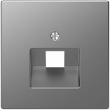 Merten Панель комп'ютерної розетки RJ45 D-Life Schneider Merten (MTN4521-6036) нержавіюча сталь