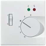 Merten Панель термостата теплого пола System Desing Schneider Merten (MTN537519) полярный белый